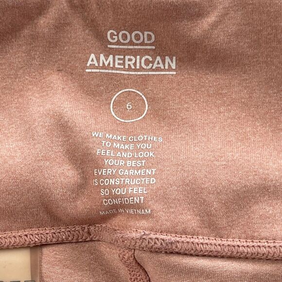 Good American Electric Leggings Heathered Pink GP0270 GA 6 / 3XL - Picture 9 of 10